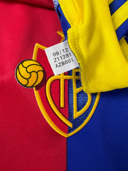 Fc Basel 2012/13 Home Adidas Football Shirt Extra Large