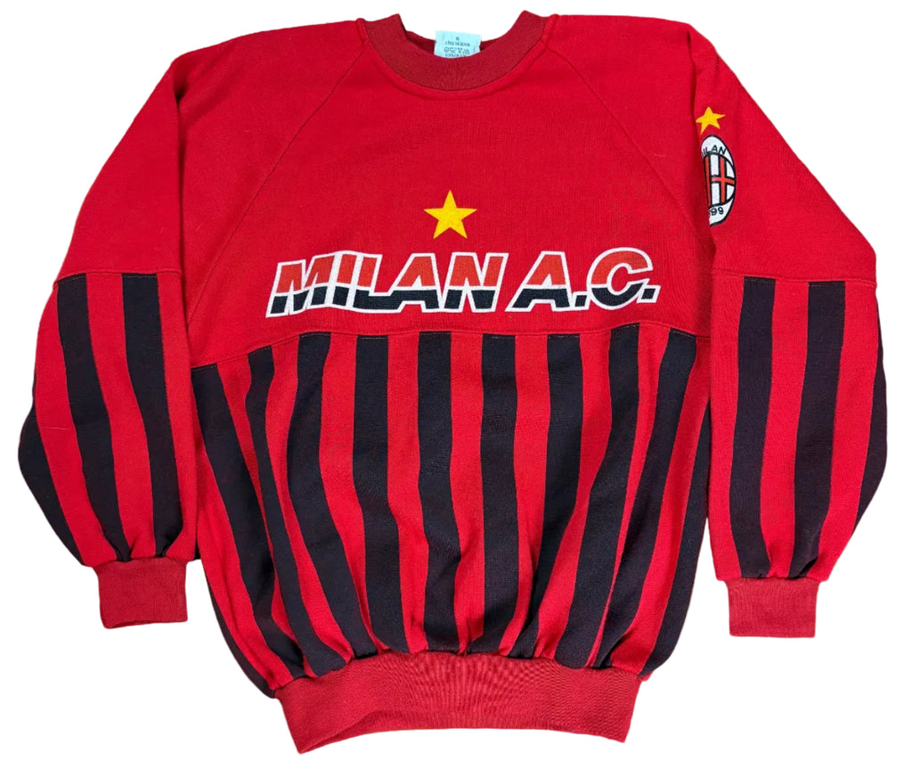 Ac Milan 90's Felpe Football Shirt Medium