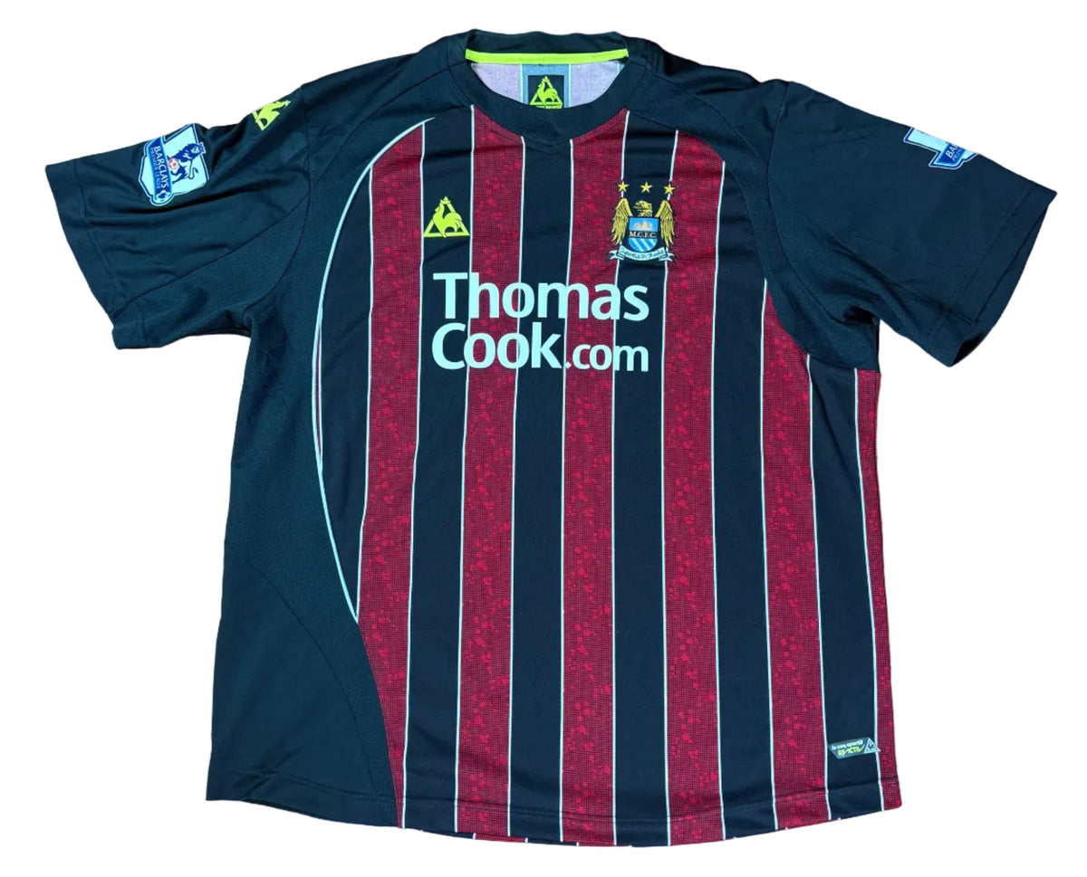 Manchester City 2008/09 Away Le Coq Sportif Football Shirt Extra Large