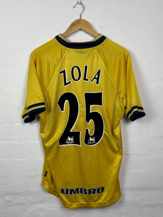 Chelsea 1999/00 Third Medium Zola 25