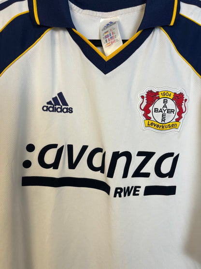 Bayer Leverkusen 2000/01 Away Extra Large