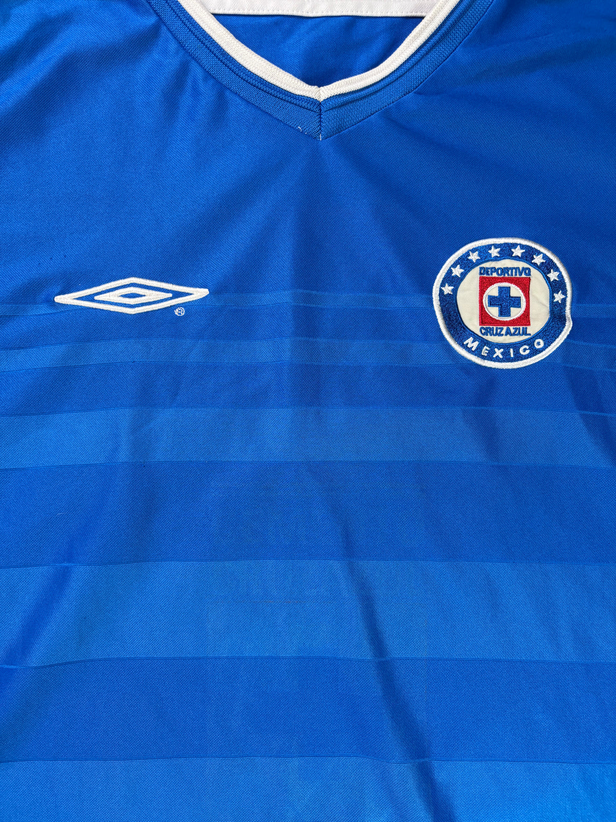 Cruz Azul 2004 Home Umbro Football Shirt Extra Large
