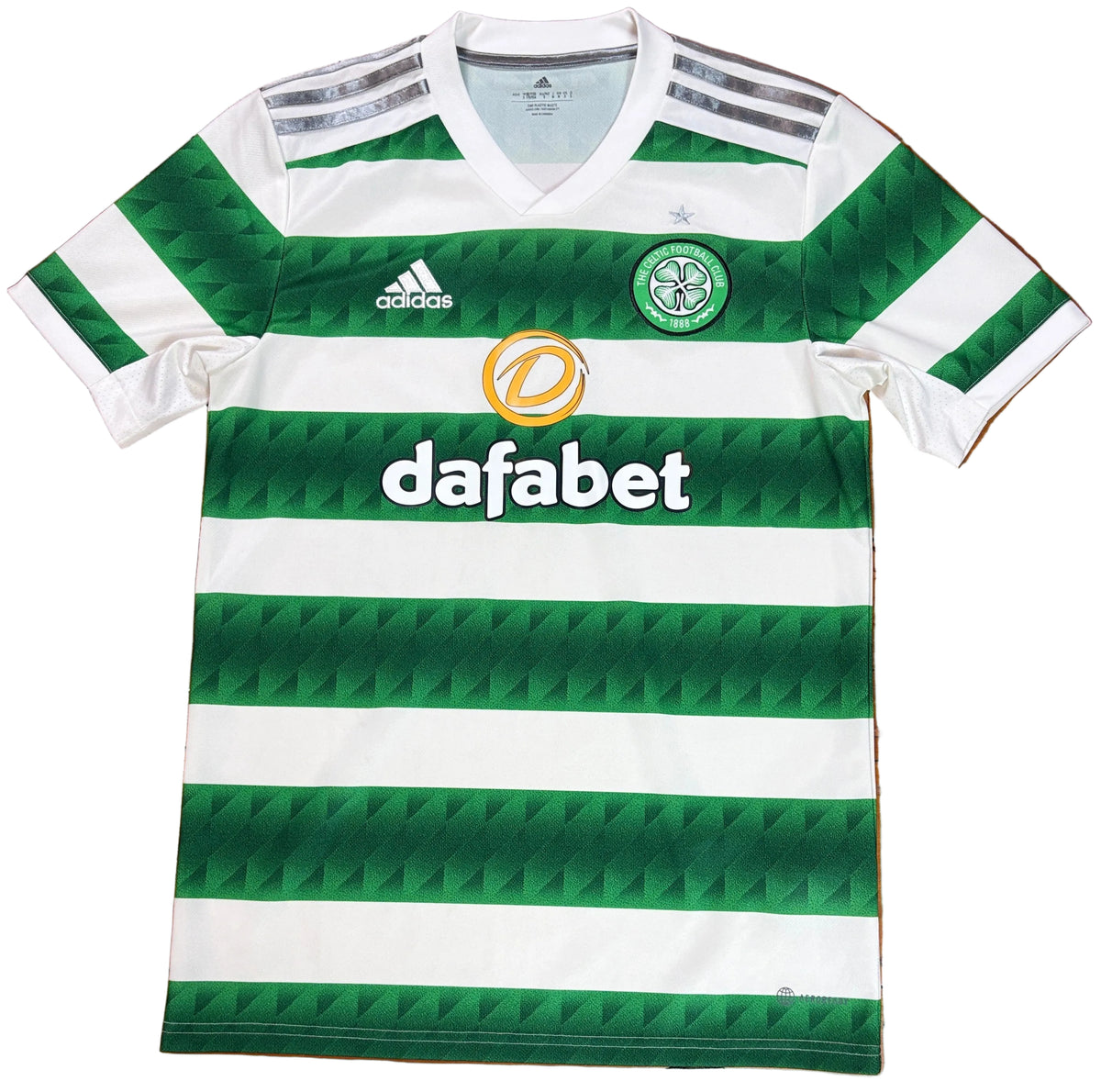 Celtic 2022/23 Home Adidas Football Shirt Small