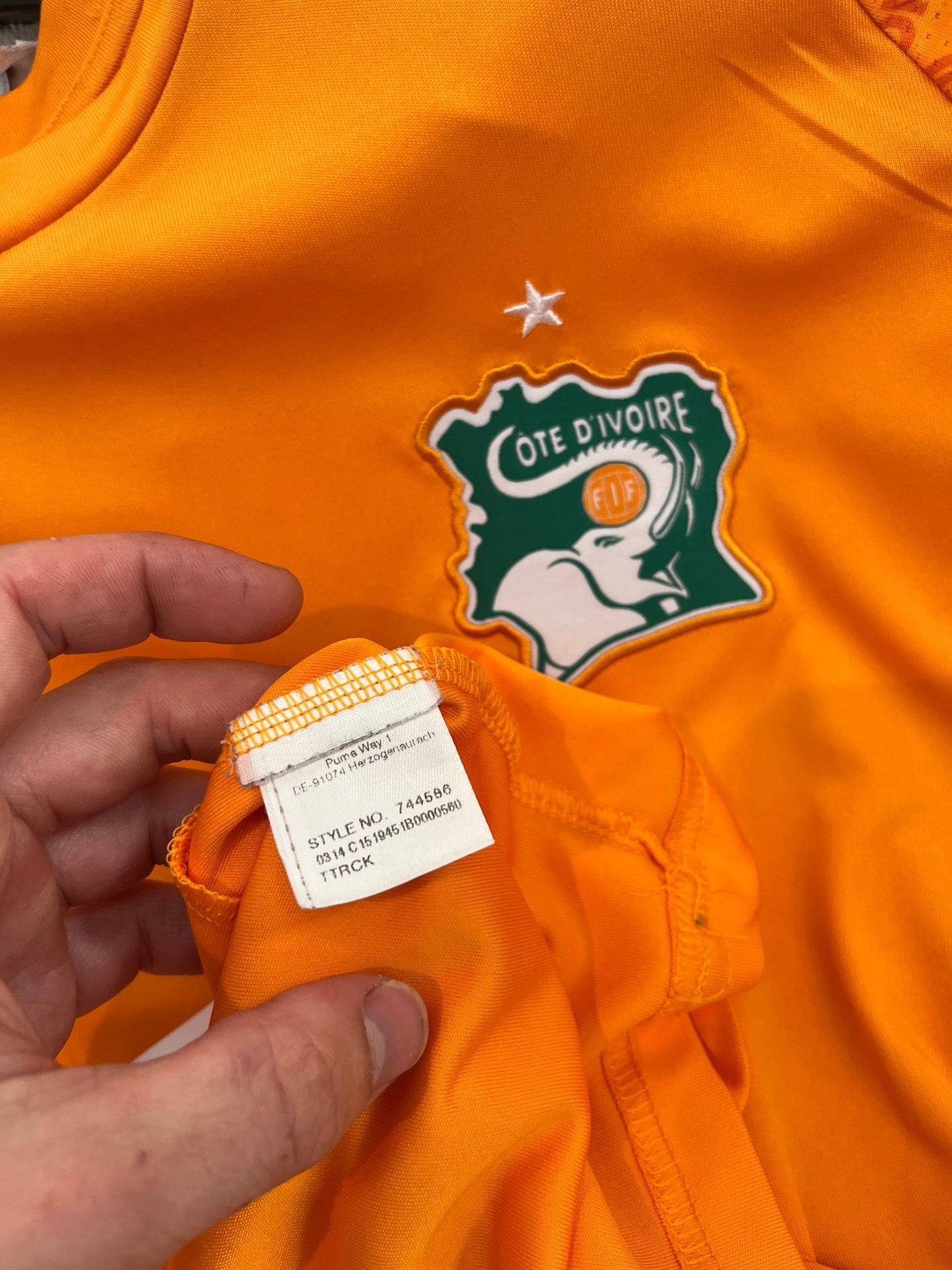 Ivory Coast 2010 Home Large Drogba 11
