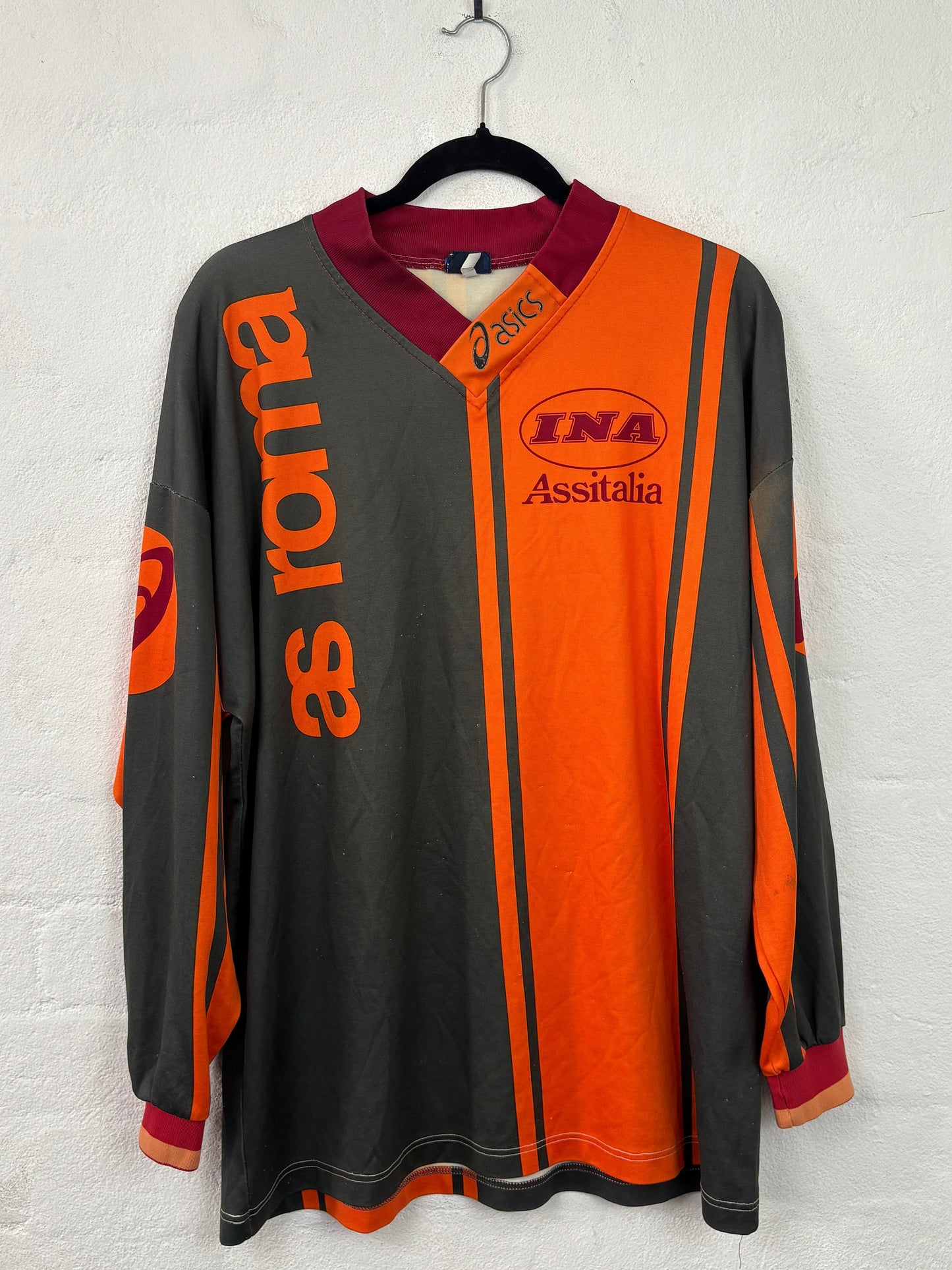 Roma 1996/97 Training Asics Football Shirt Extra Large