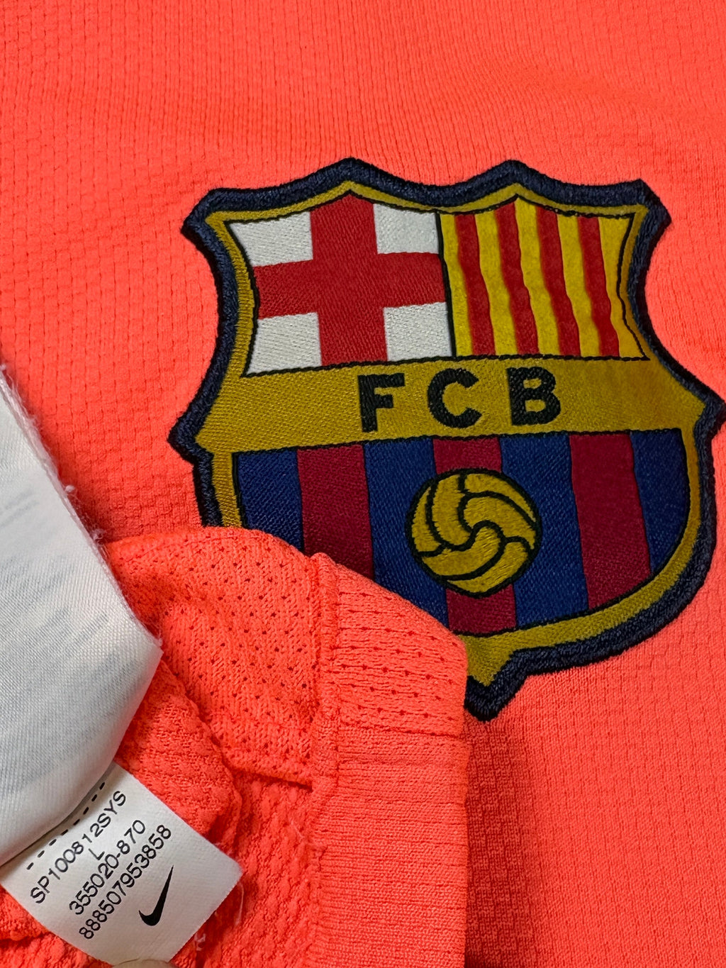Barcelona 2010/11 Away Nike Football Shirt Large