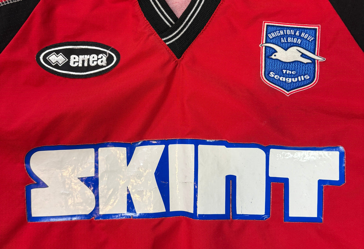Brighton Early 00's Pre-Match Jumper Eerea Football Jumper Medium