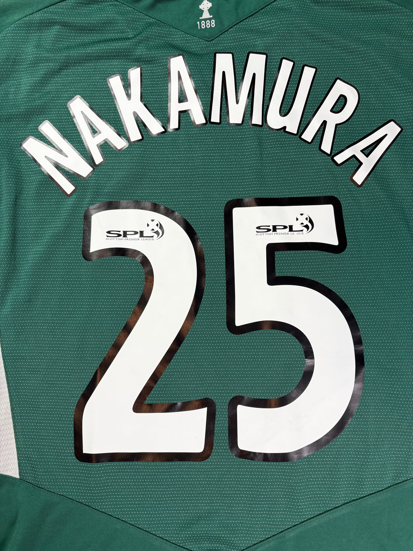 Celtic 2004/05 Away Umbro Football Shirt Large Nakamura 25