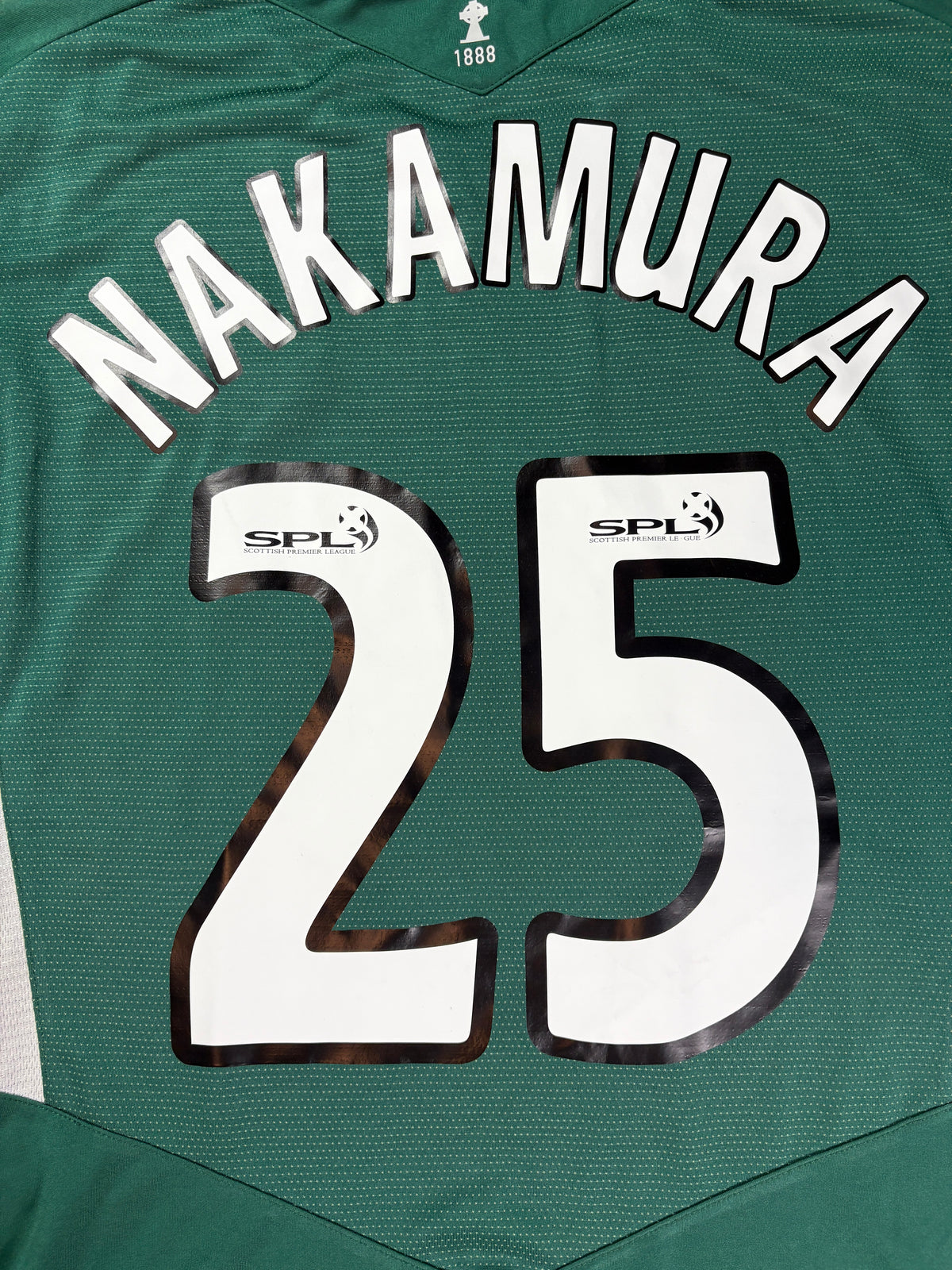 Celtic 2004/05 Away Umbro Football Shirt Large Nakamura 25