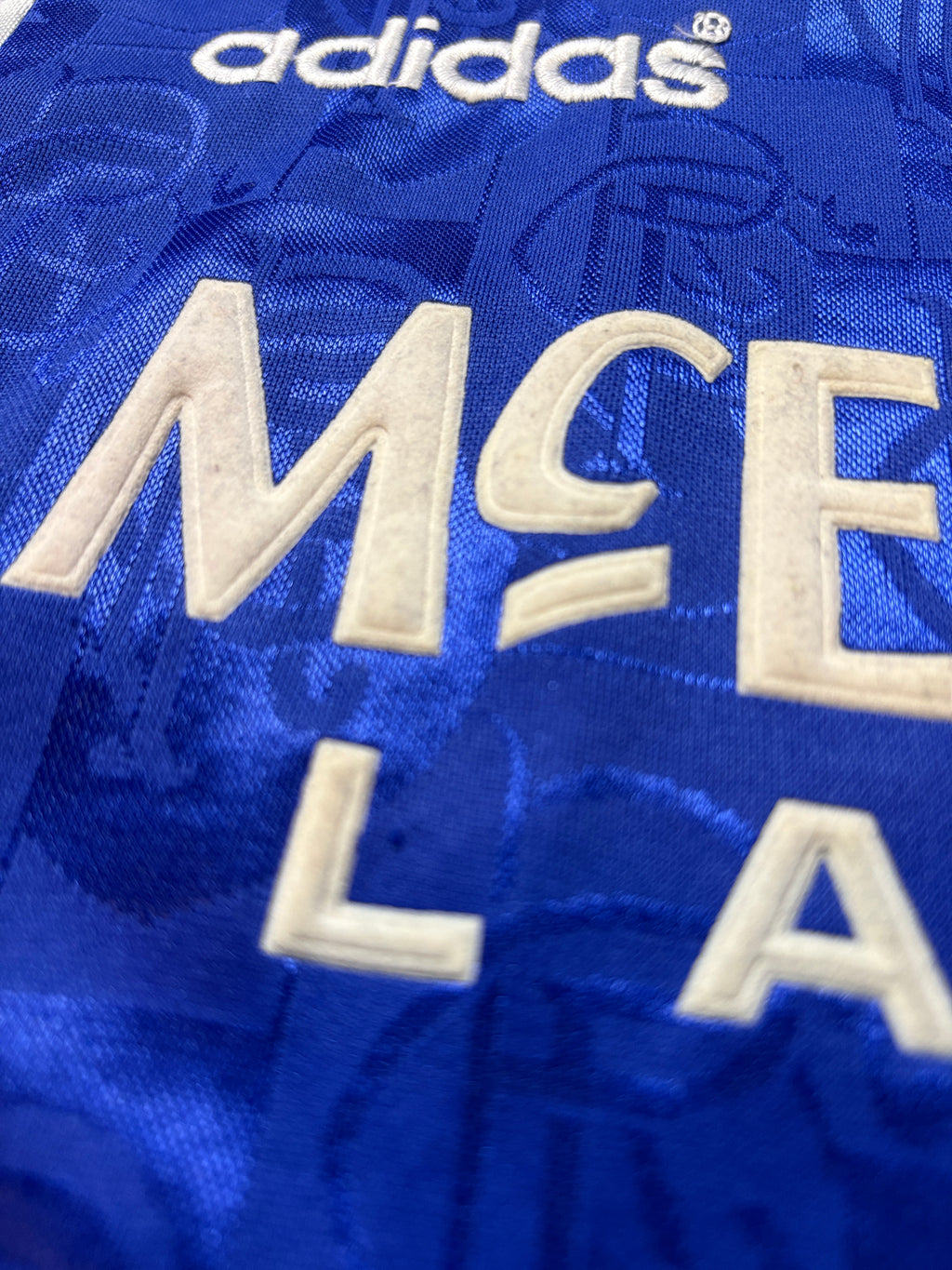 Rangers 1996/97 Home Adidas Football Shirt Large