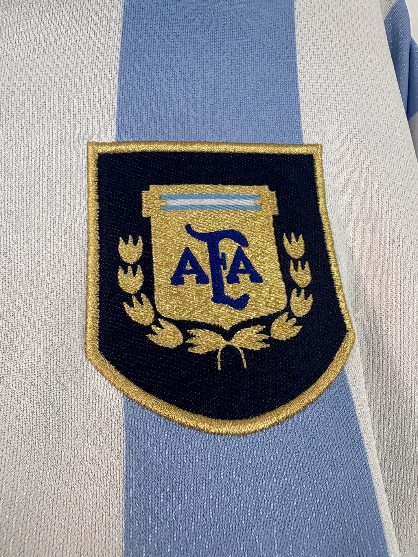 Argentina 1999 Home Reebok Football Shirt XL Bastituta 9