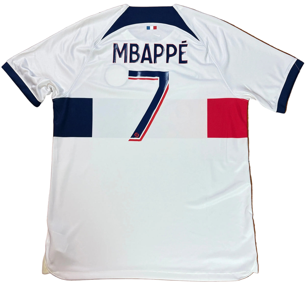 PSG 2023/24 Away Nike Football Shirt Large Mbappe 7