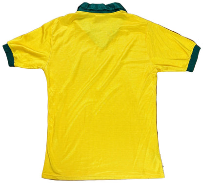 Brazil 1990 Home Topper Football Shirt Large