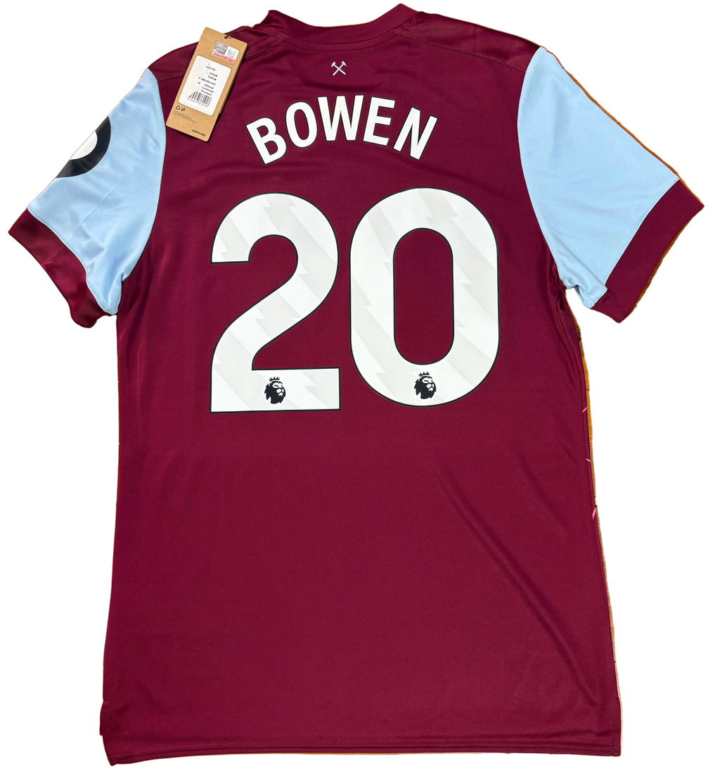 West Ham 2023/24 Home Umbro Football Shirt Medium Bowen 20
