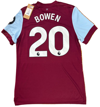 West Ham 2023/24 Home Umbro Football Shirt Medium Bowen 20