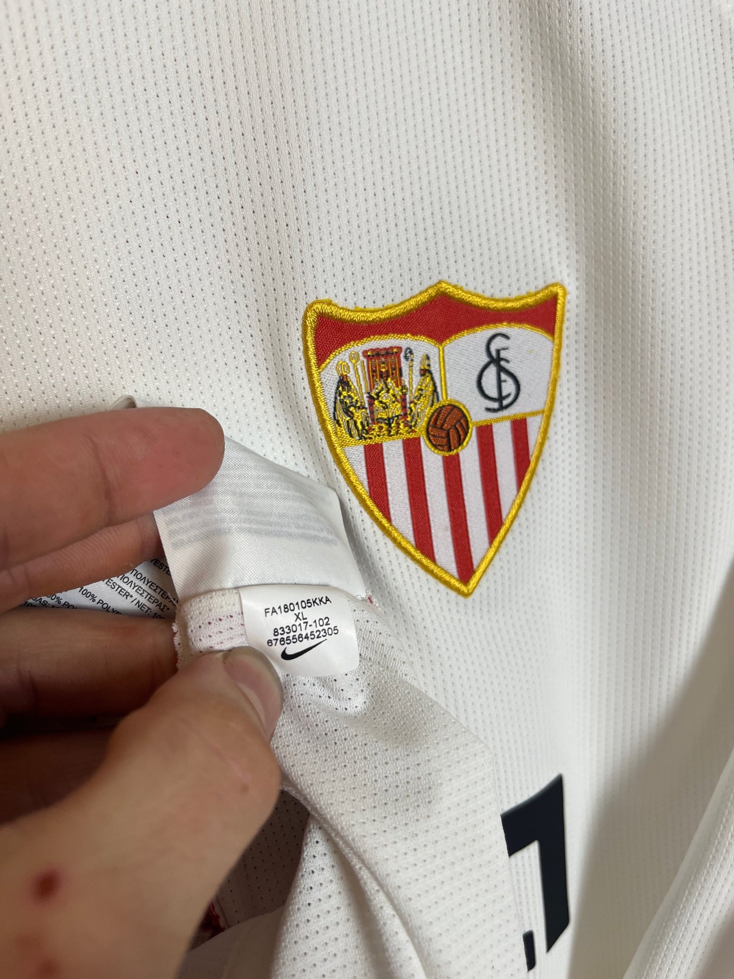 Sevilla 2018/19 Home Extra Large Ben Yedder 9
