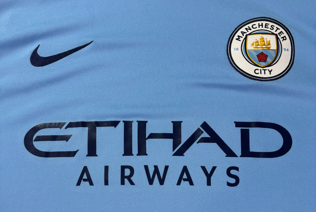 Manchester City 2016/17 Home Nike Football Shirt XXL