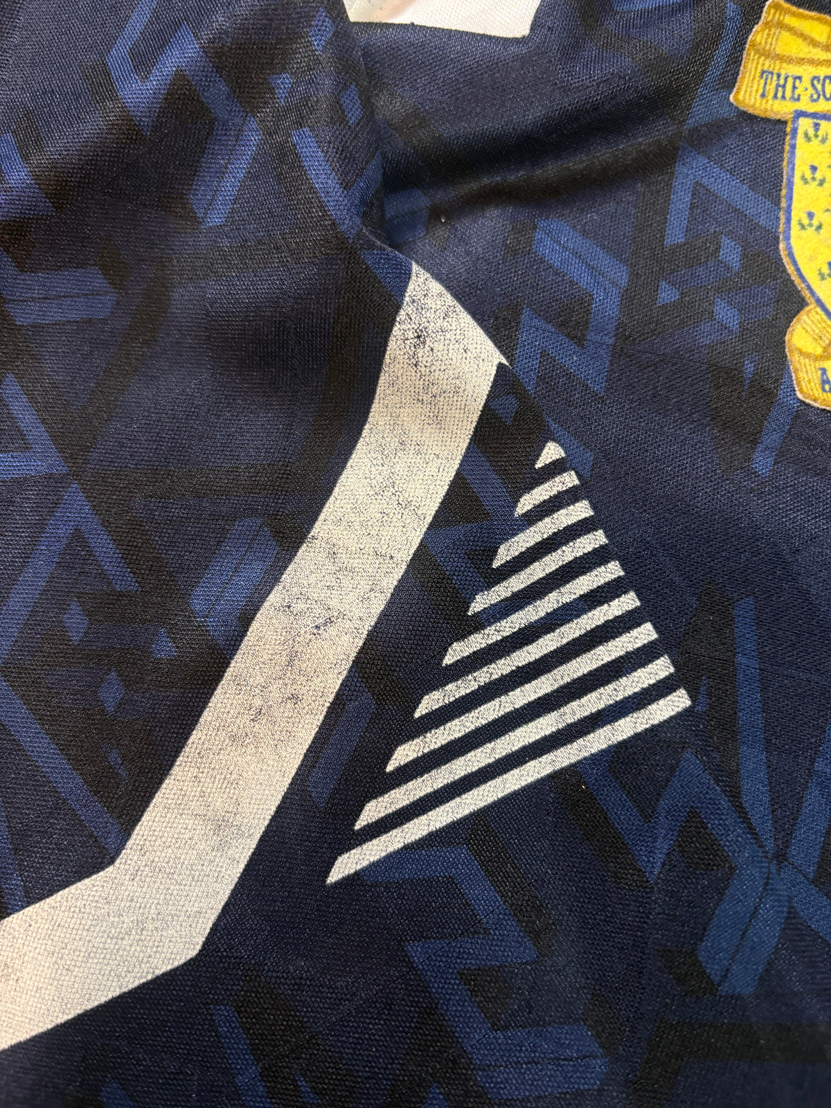Scotland 1992 Home Umbro Football Shirt Large