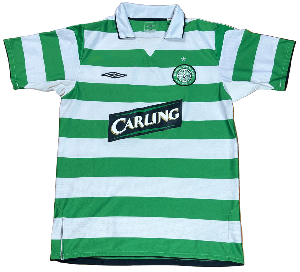Celtic 2004/05 Home Umbro Football Shirt Medium