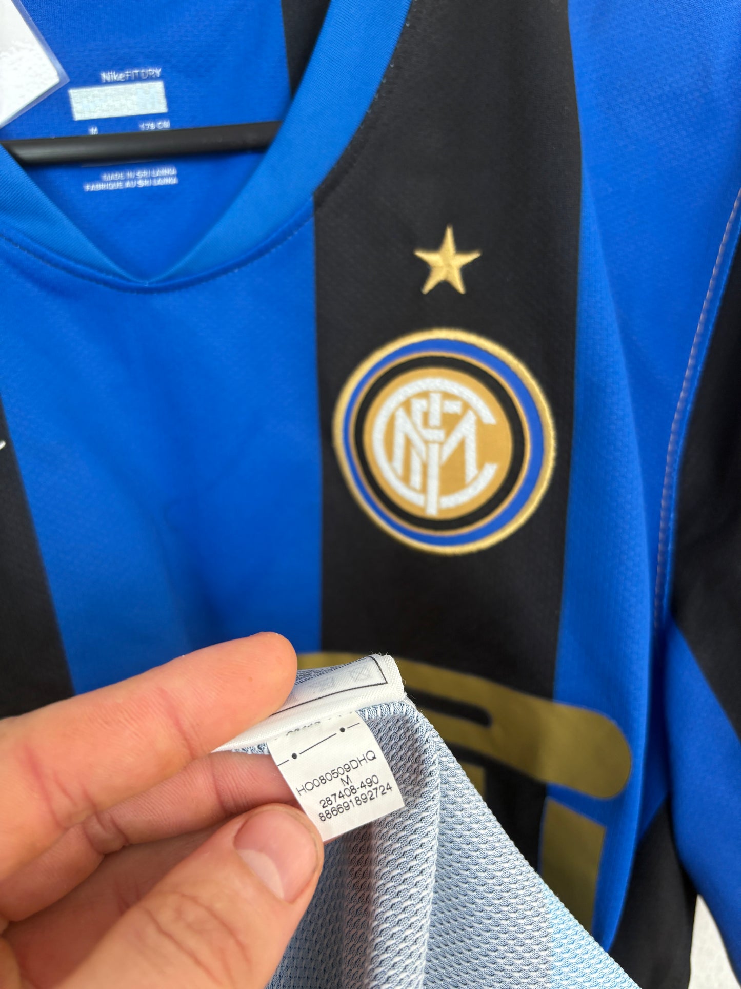 Inter Milan 2008/09 Home M Ibrahimovic 8