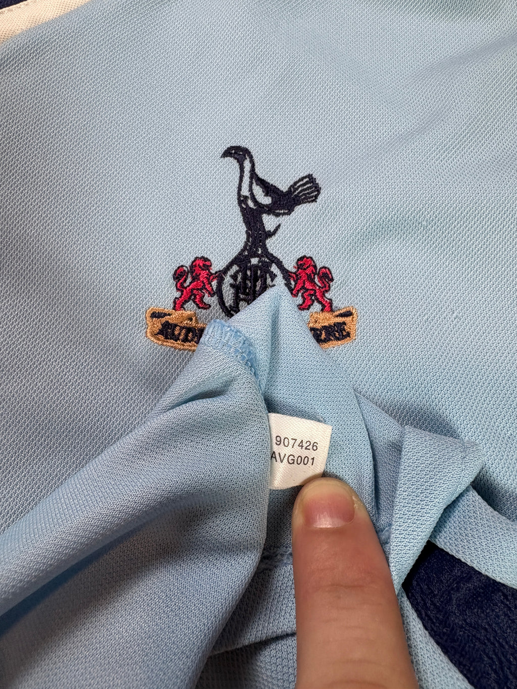 Tottenham 2001/02 Away Adidas Football Shirt Extra Large
