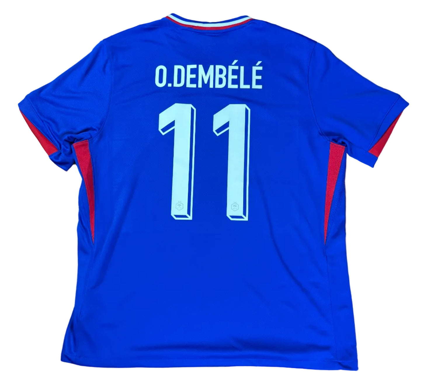 France 2024 Home Nike Football Shirt Extra Large Dembele 11