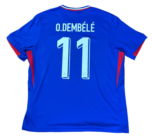France 2024 Home Nike Football Shirt Extra Large Dembele 11