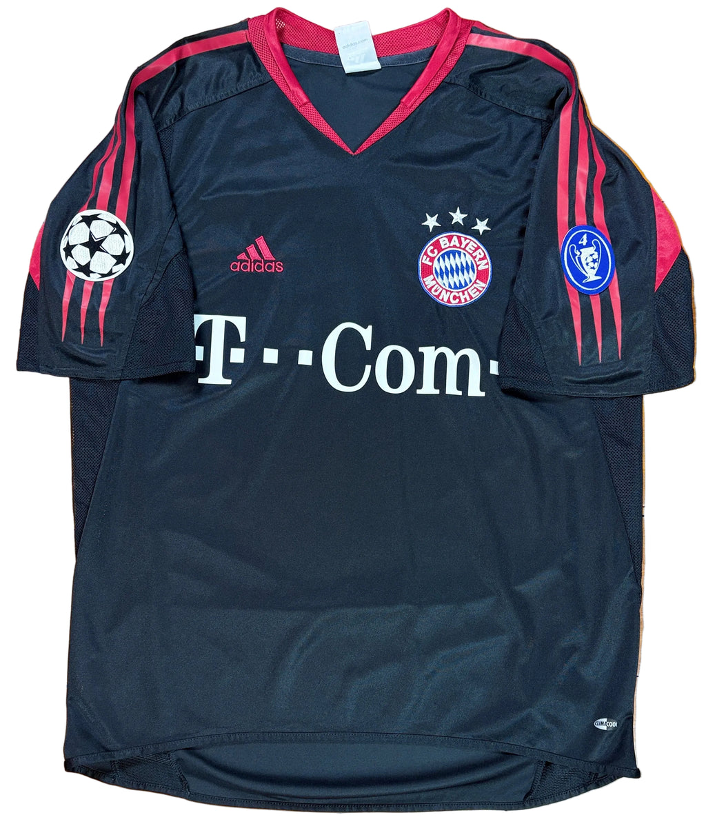 Bayern Munich 2004/05 Champions League Adidas Football Shirt Large