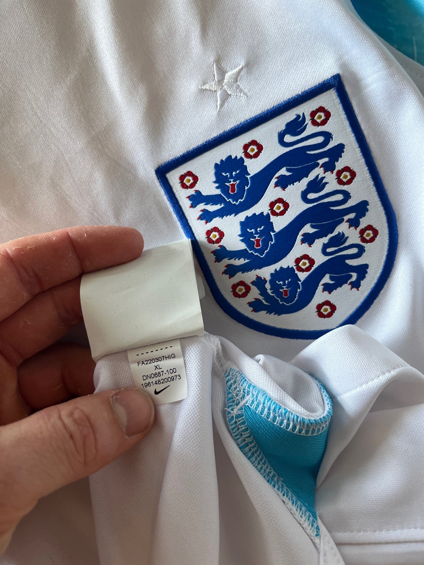 England 2022/23 Away Extra Large Bellingham 22