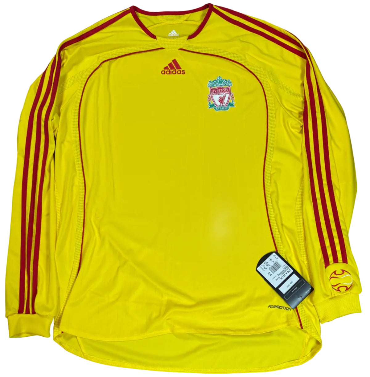 Liverpool 2006/07 Away Adidas Football Shirt Extra Large