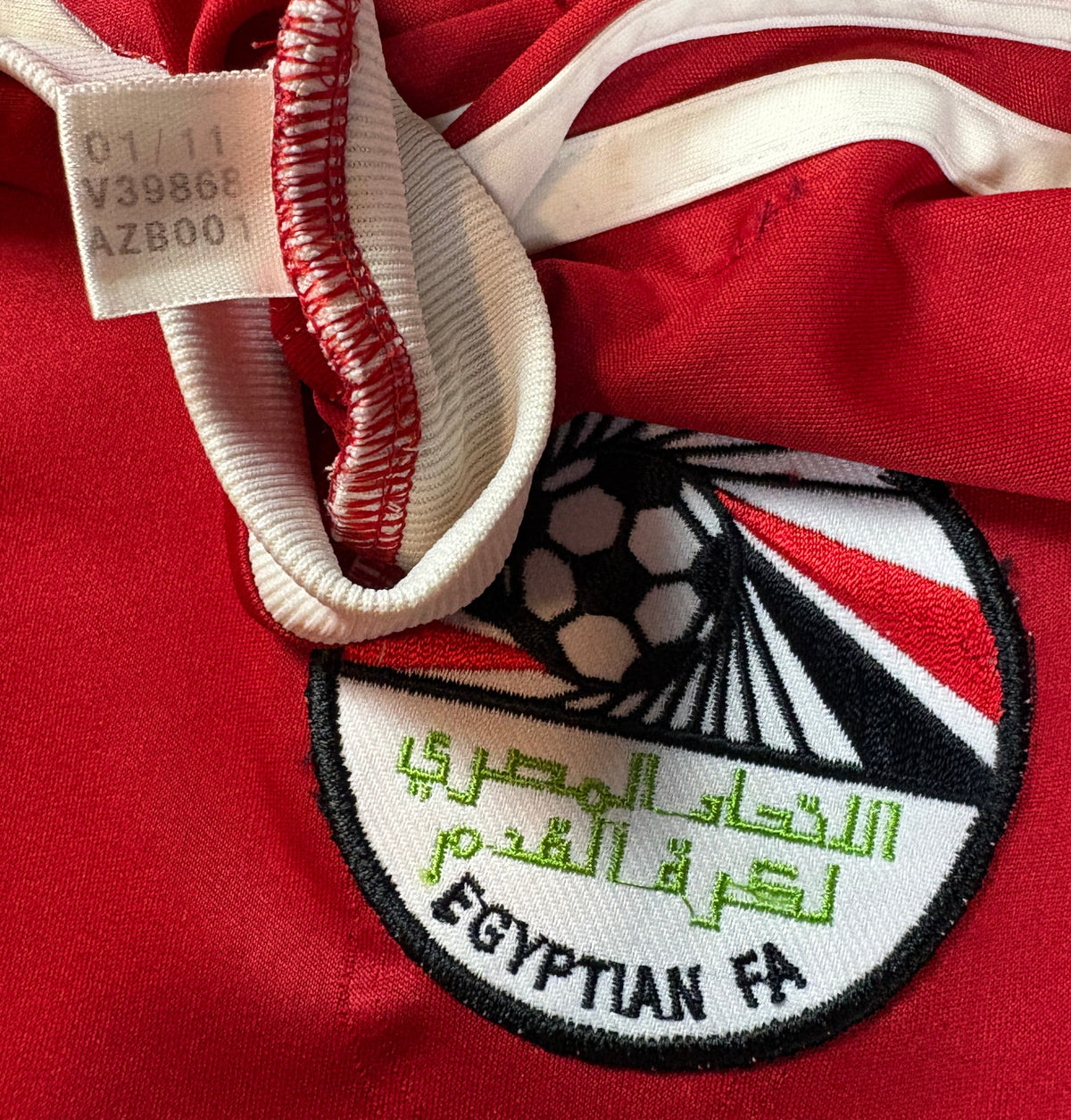 Egypt 2013 Home Adidas Football Shirt Medium Salah 11