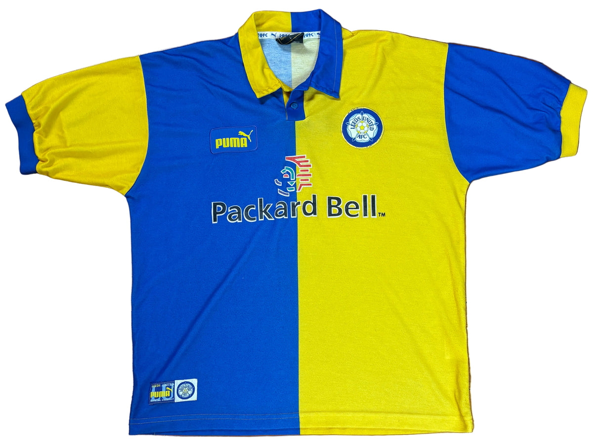 Leeds 1997/98 Away Puma Football Shirt Large