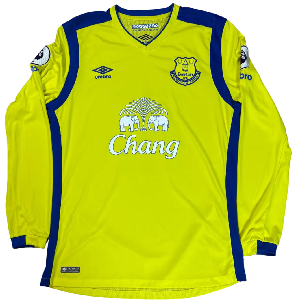 Everton 2016/17 Third Umbro Football Shirt Medium Lukaku 10
