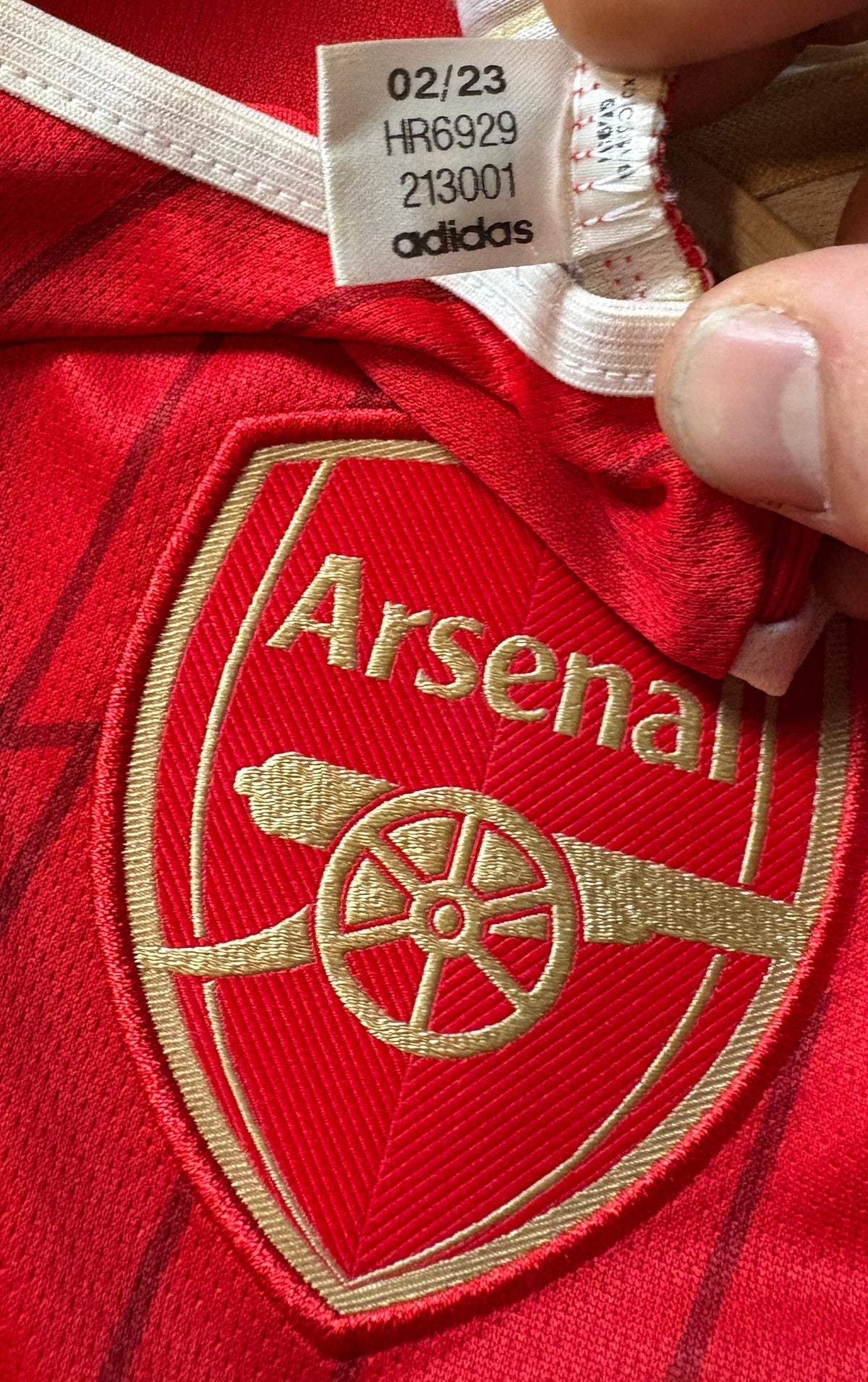Arsenal 2023/24 Home Adidas Football Shirt Extra Large Odegaard 8