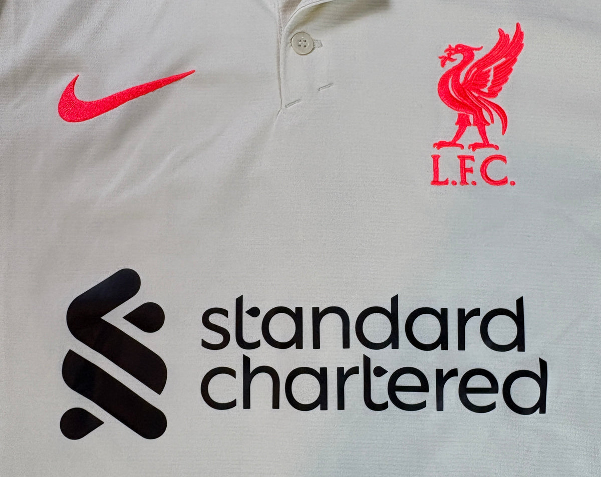 Liverpool 2021/22 Away Nike Football Shirt Small Salah 11