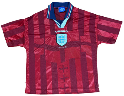 England 1998 Away Umbro Football Shirt Medium