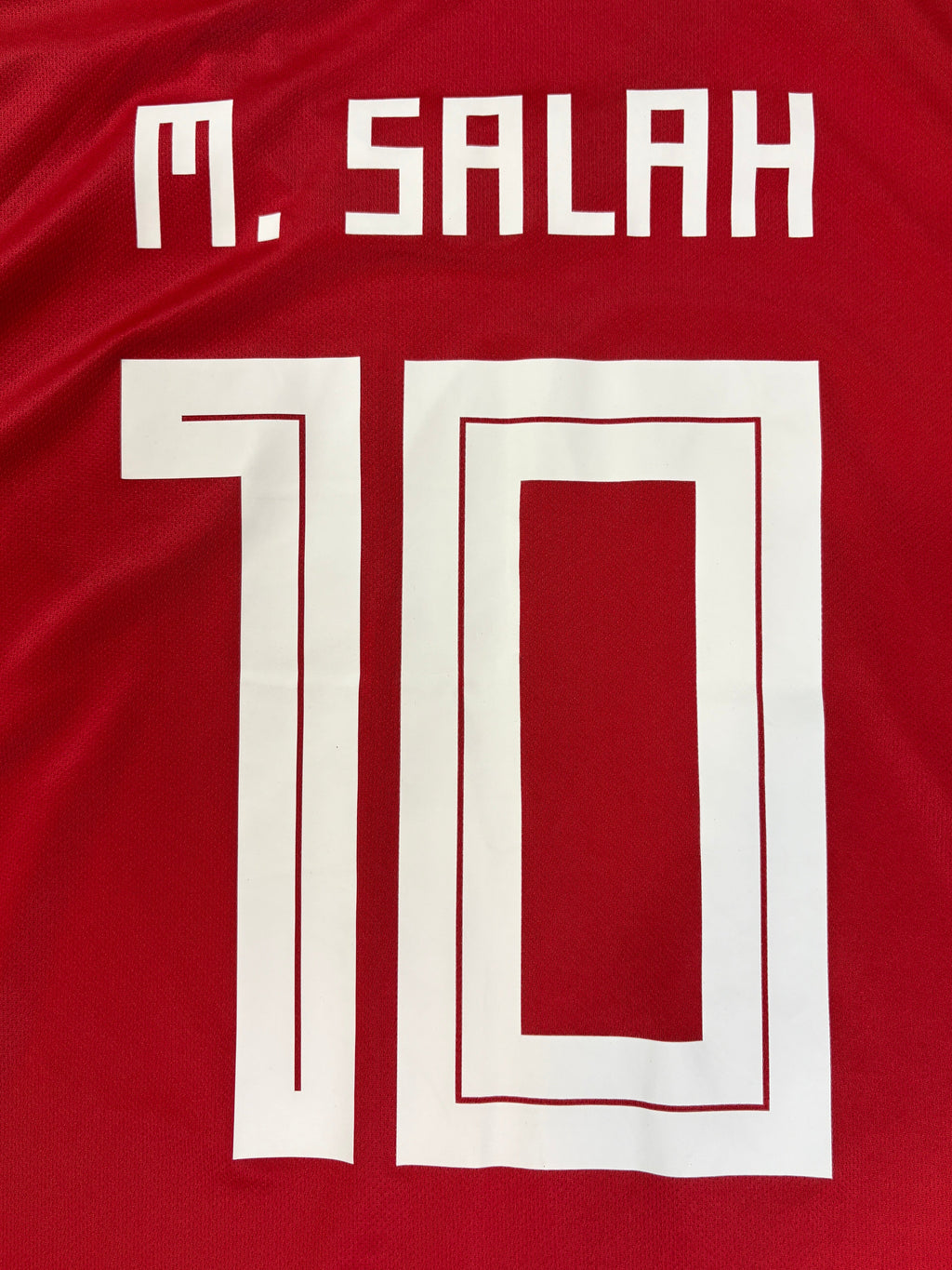 Egypt 2018 Home Adidas Football Shirt Extra Large Salah 10