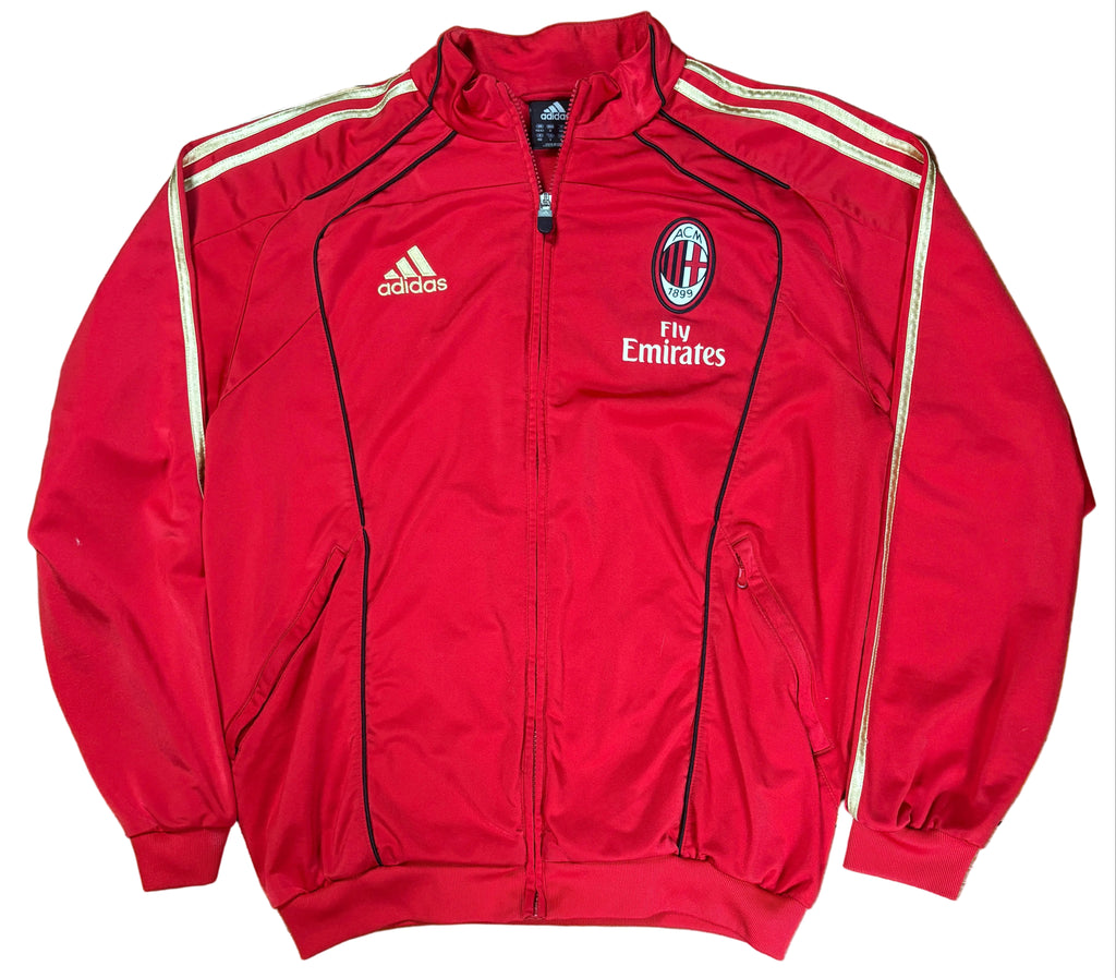 Ac Milan 2010/11 Tracksuit Adidas Football Tracksuit Medium