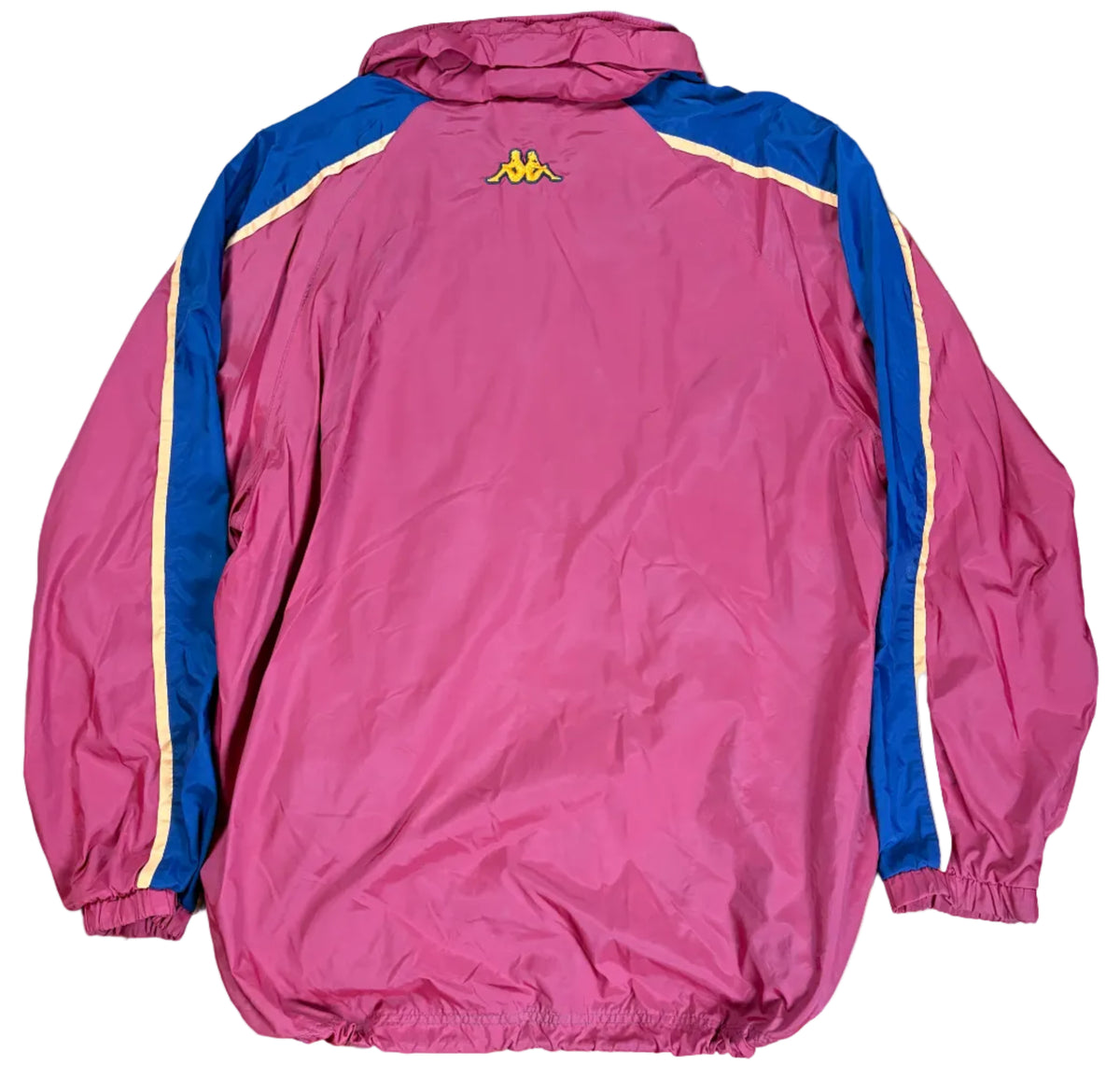 As Roma 2000/02 Windbreaker Kappa Football Jacket Extra Large
