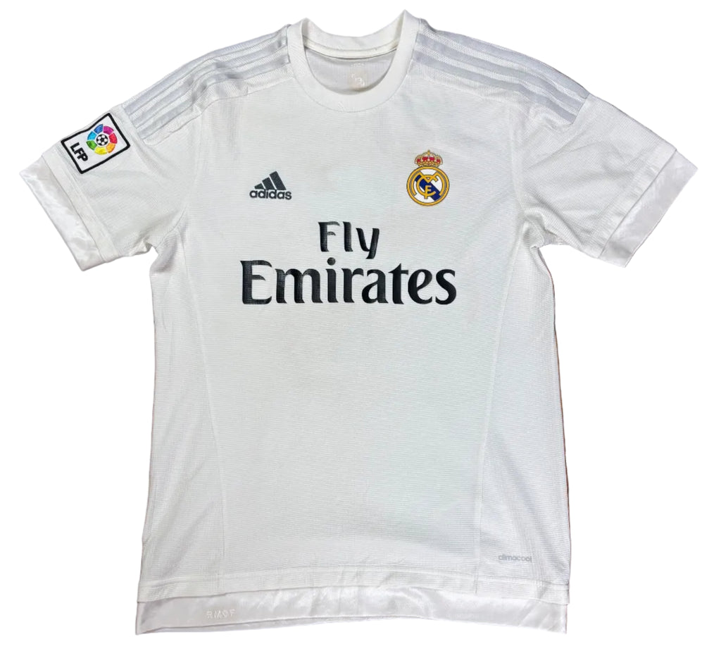 Real Madrid 2015/16 Home Adidas Football Shirt Medium Ronaldo 7