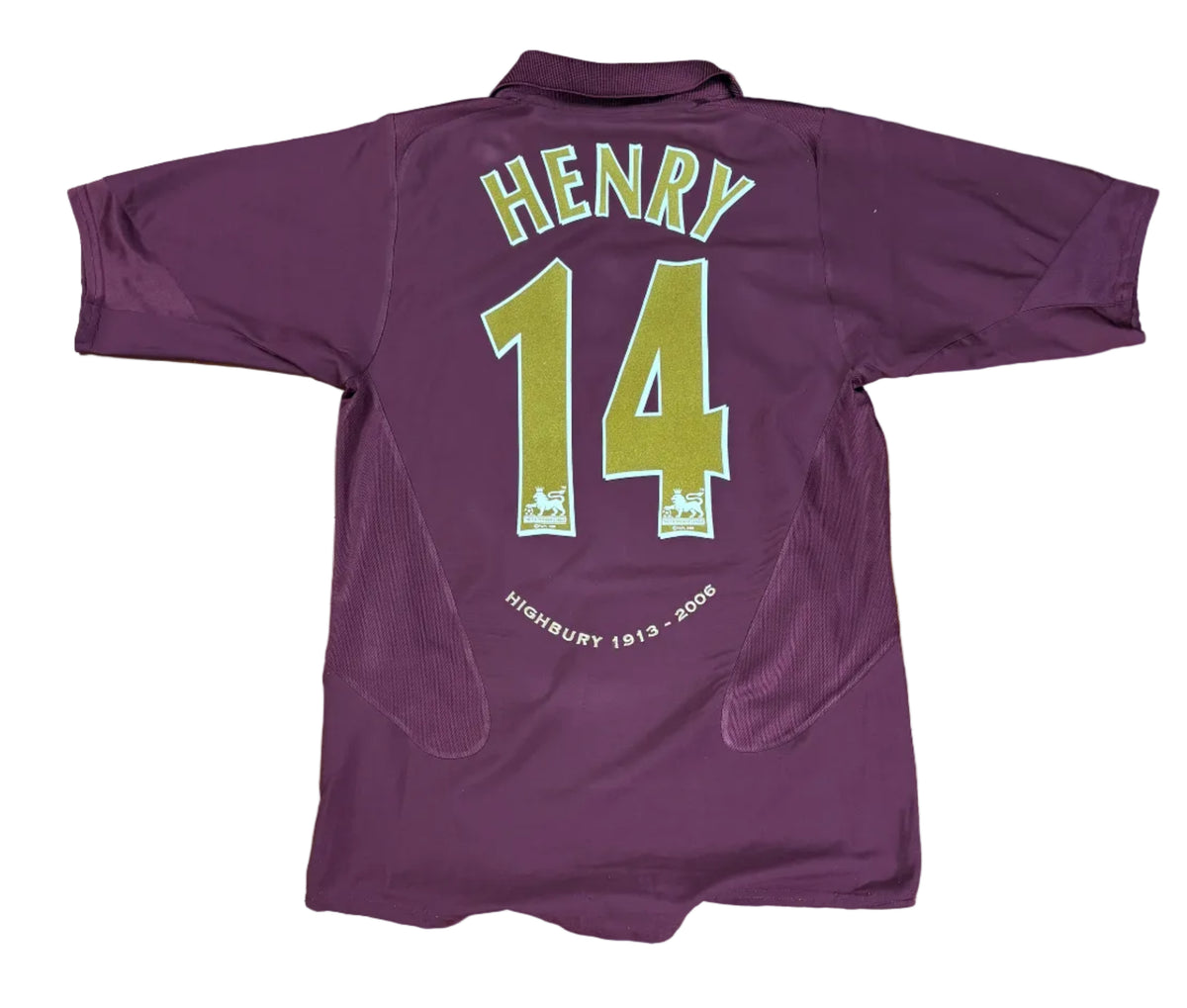 Arsenal 2005/06 Home Nike Football Shirt Small Henry 14