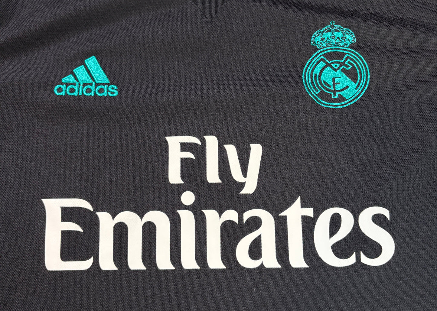 Real Madrid 2017/18 Away Adidas Football Shirt Medium Ronaldo 7
