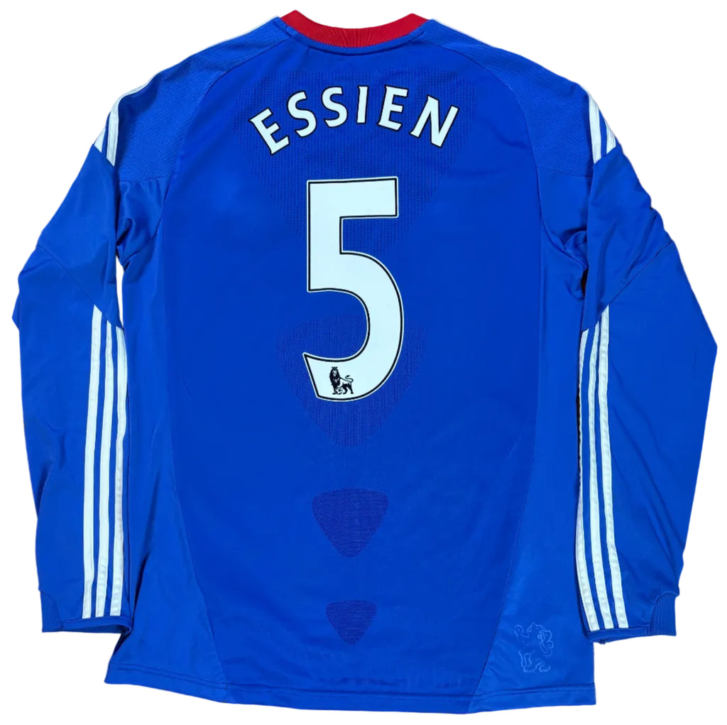 Chelsea 2010/11 Home Adidas Football Shirt Medium Essien 5