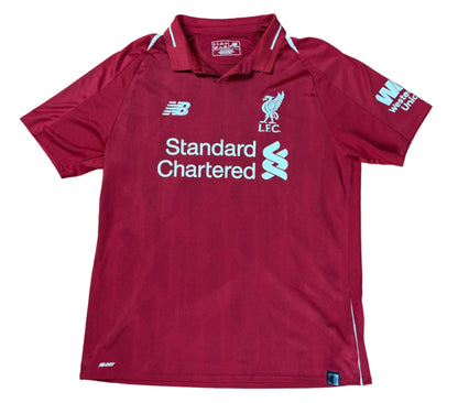 Liverpool 2018/19 Home New Balance Football Shirt Medium