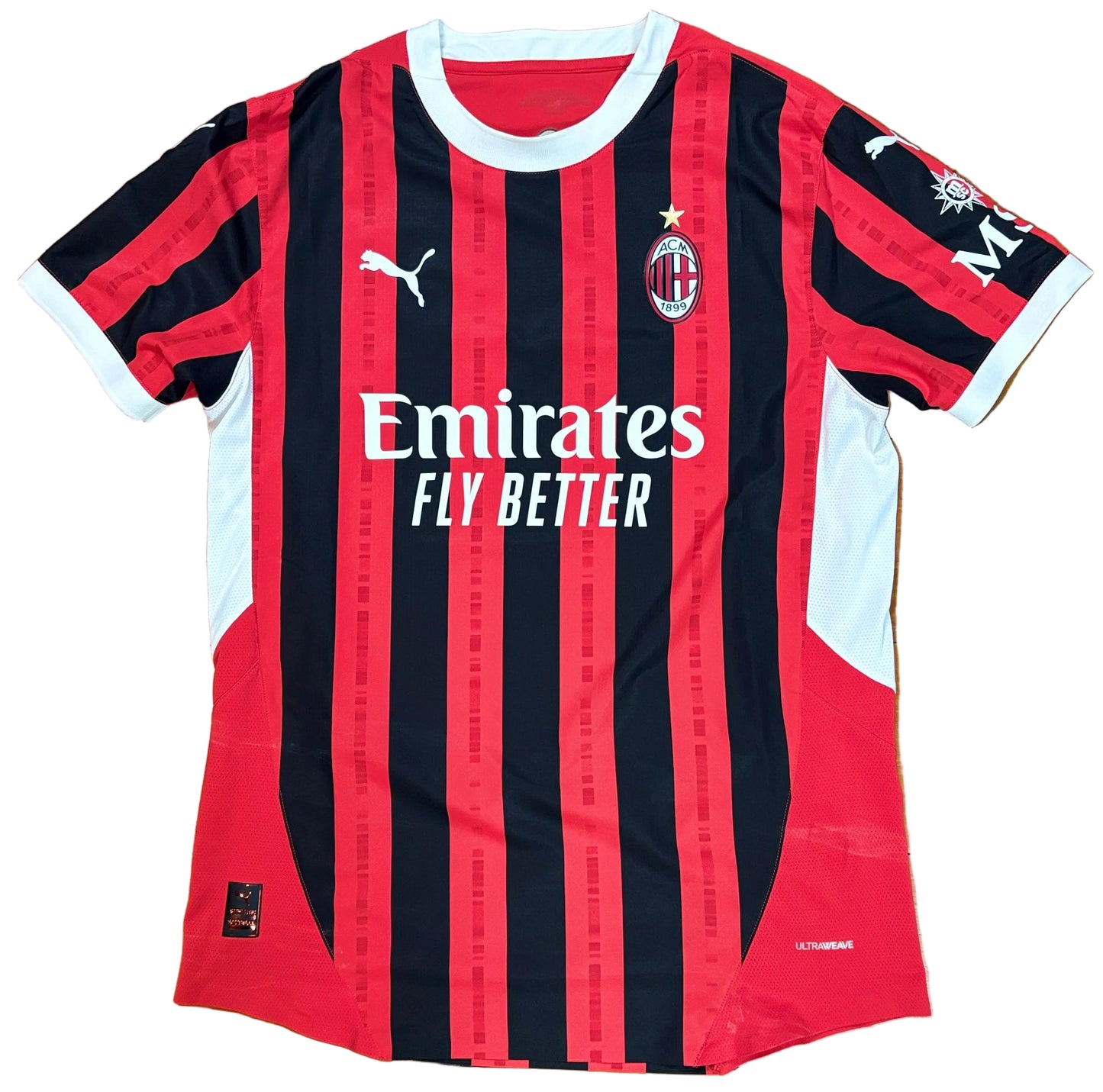 Ac Milan 2024/25 Home Puma Football Shirt Medium