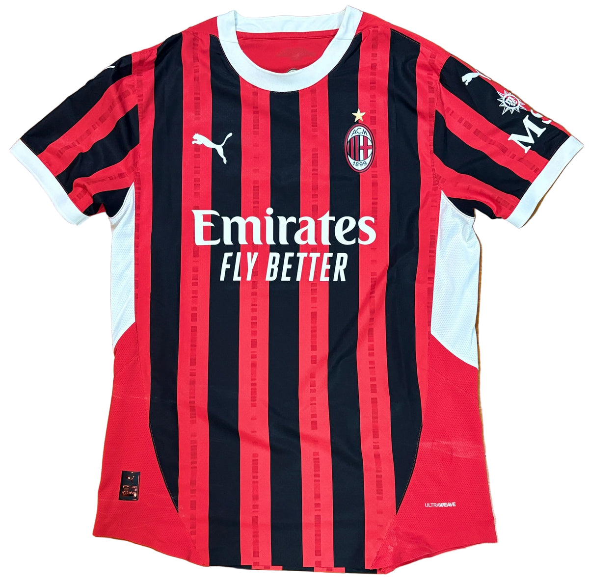 Ac Milan 2024/25 Home Puma Football Shirt Medium