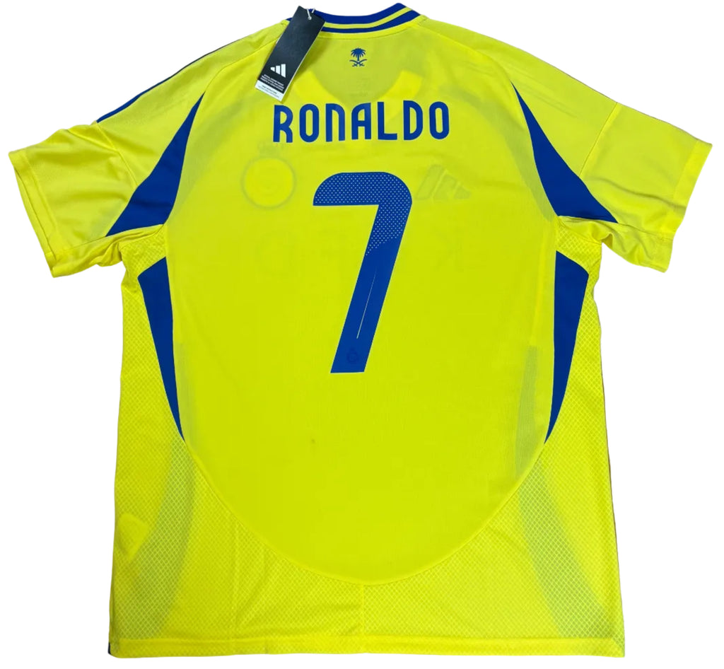 Al Nassr 2024/25 Home Adidas Football Shirt Extra Large Ronaldo 7
