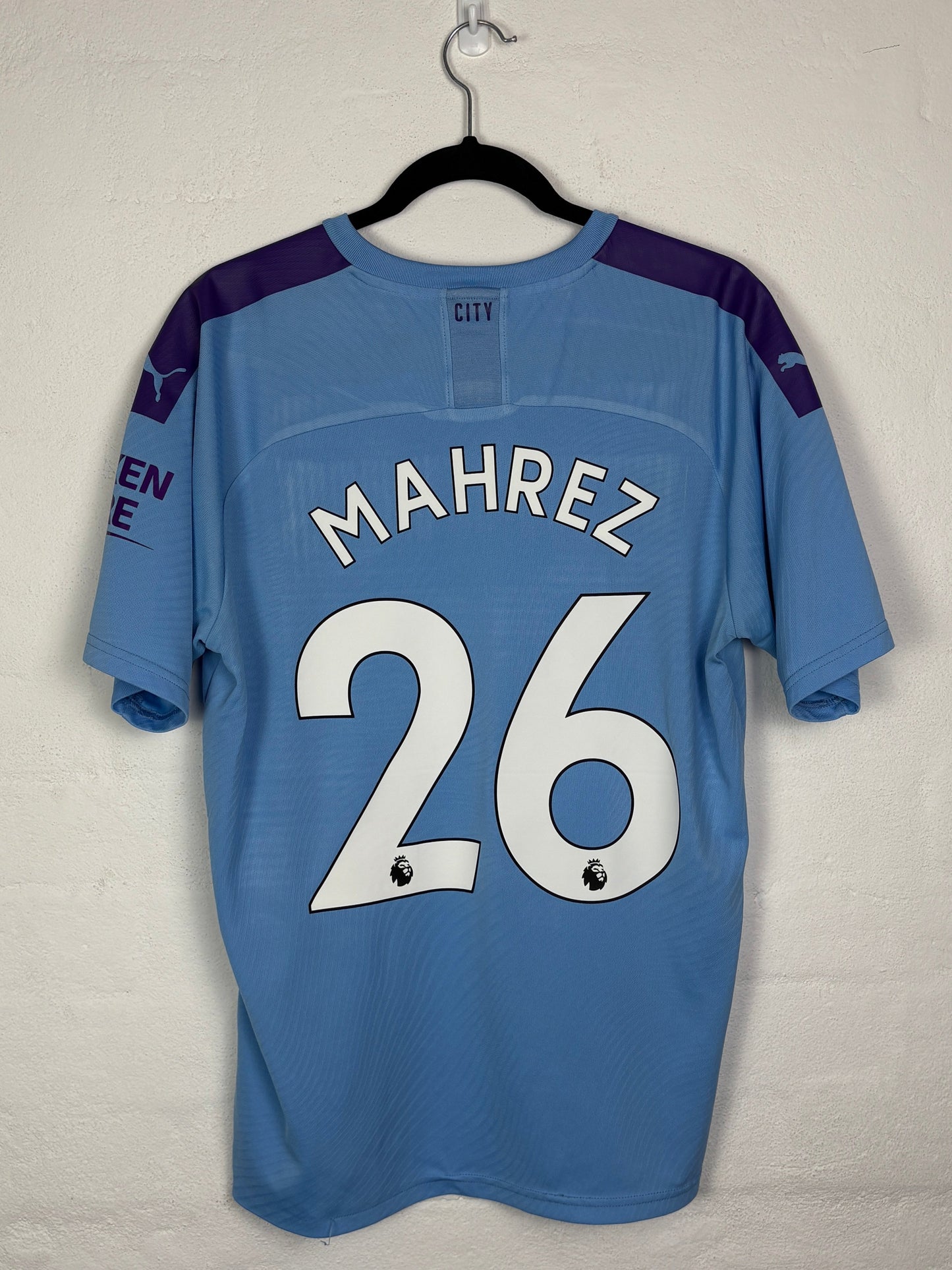 Manchester City 2019/20 Home L Mahrez 26
