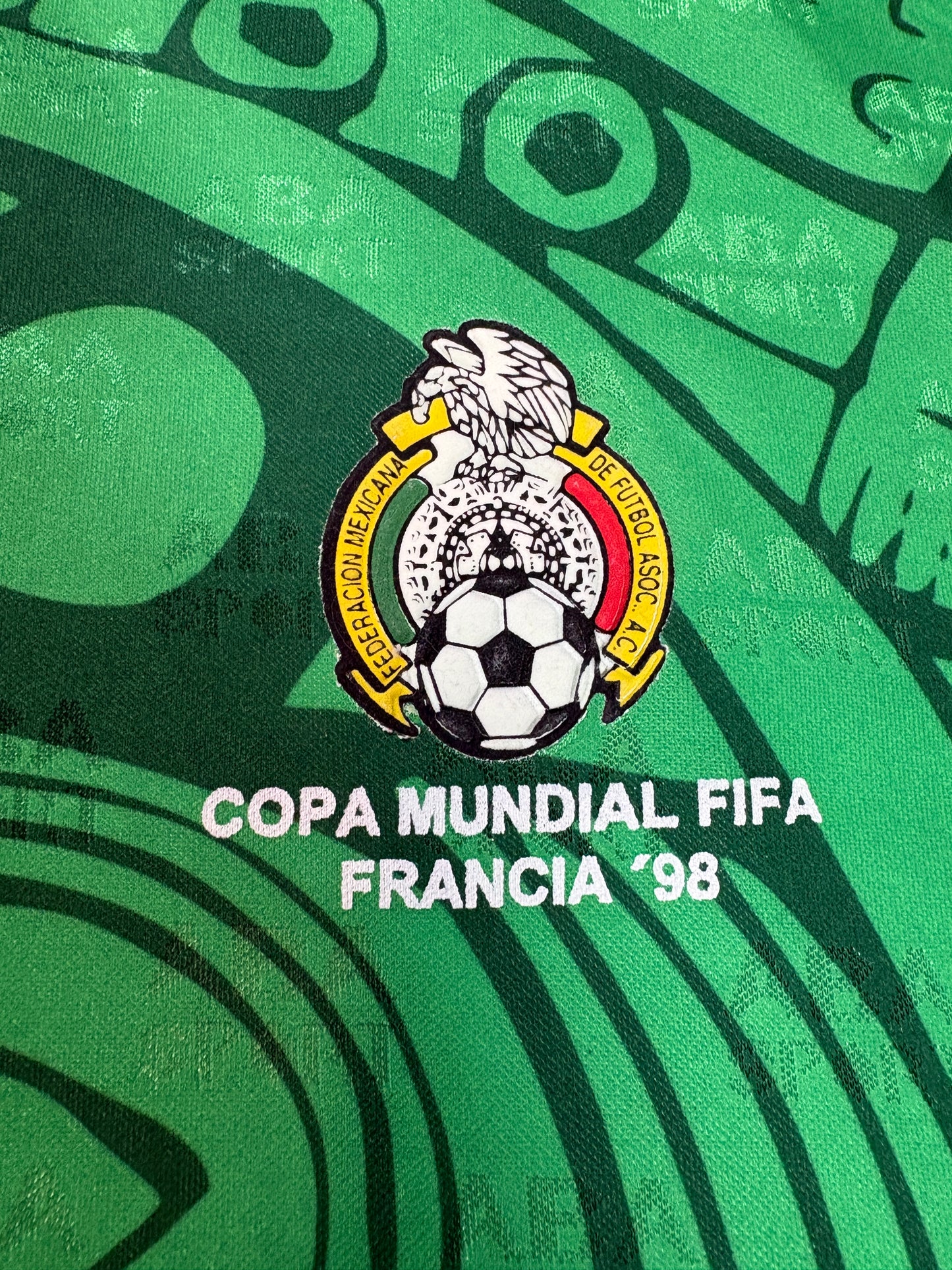 Mexico 1998 Home ABA Sport Football Shirt Extra Large
