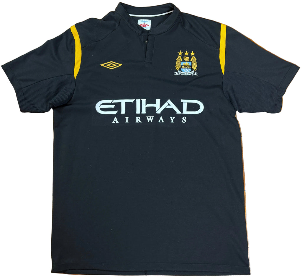 Manchester City 2009/10 Away Umbro Football Shirt Medium